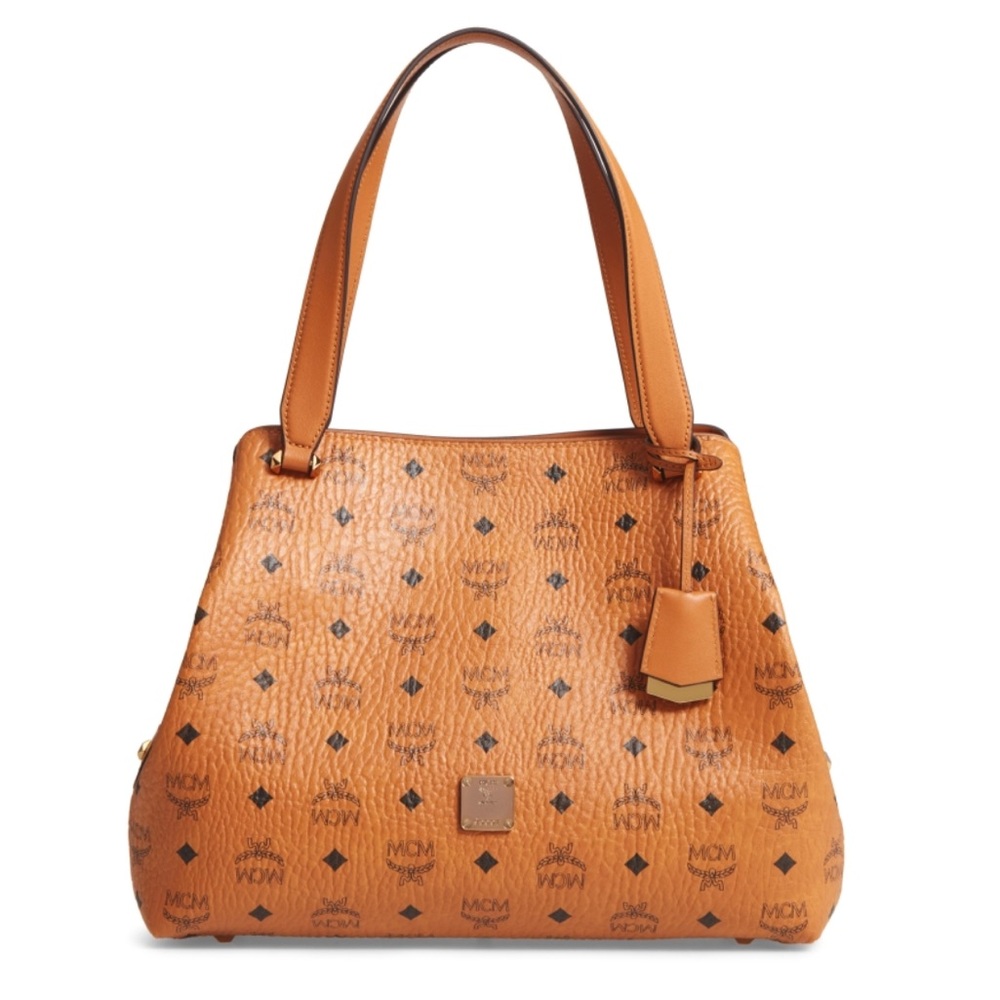 NWT MCM Visetos Large Hobo Shoulder Bag